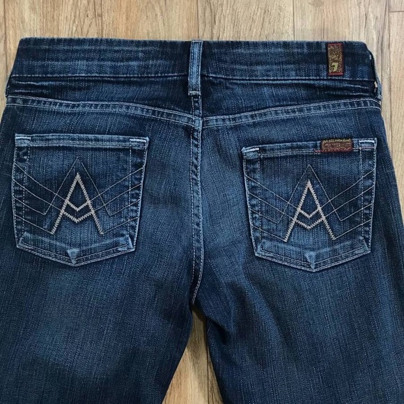 7 for all mankind Skyline Bootcut JEANS - Picture 8 of 8